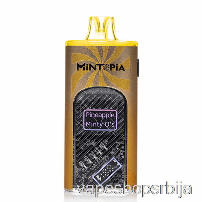 вапе србија сол минтопиа турбо 9000 ананас минти о'с за једнократну употребу